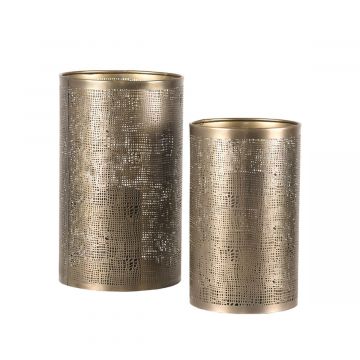 LABEL51 Kaarsenhouders - Antiek goud - Metaal
