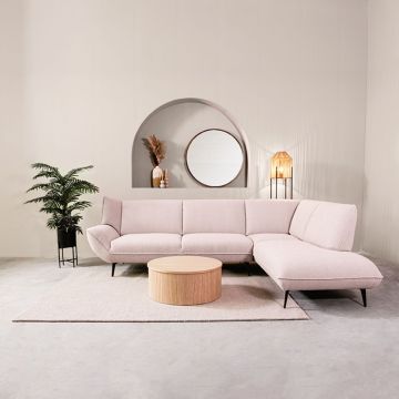 Hoekbank Pesaro Rechts 274x85-203x82 cm