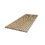 Akupanel Naturel Eiken Grijs Vilt - 130 X 52 Cm
